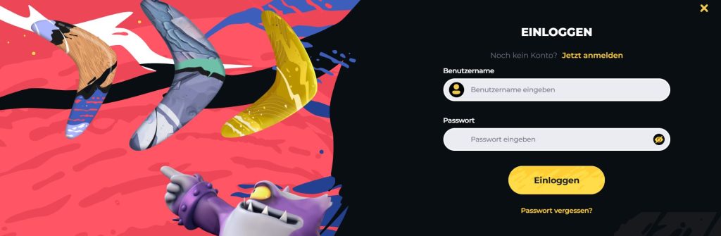 boomerang casino login